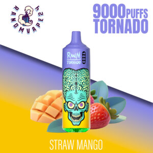 RandM Tornado 9000 Straw Mango